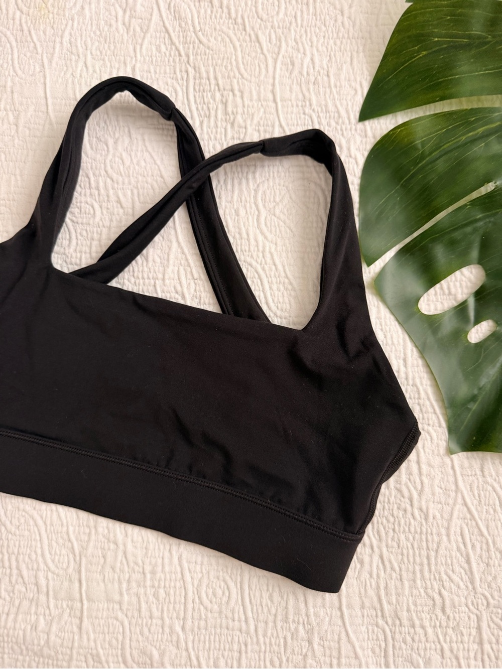Vuori Black Sports Bra